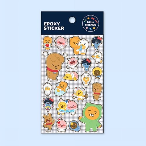 [Kakao Friends] Little Friends Epoxy sticker