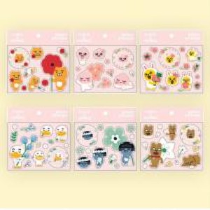 [Kakao Friends] Flower Epoxy Sticker